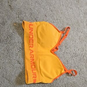 Under Armour Yellow Sports Bra